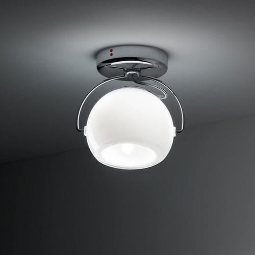 Современный потолочный светильник - BELUGA D57 - FABBIAN ILLUMINAZIONE - круглый / из стекла / из металла