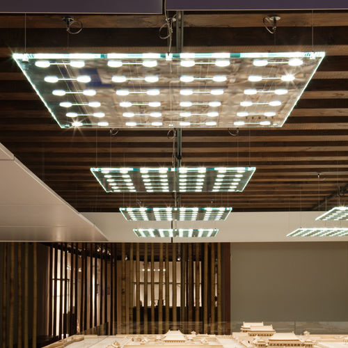 Подвесной светильник - SOSPESA D42 - FABBIAN ILLUMINAZIONE - LED / галогенный / квадратный