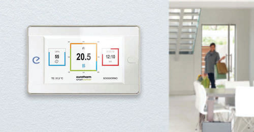 Сенсорный экран для многофункциональной домашней электроники - SMARTCOMFORT  - Eurotherm AG - настенный