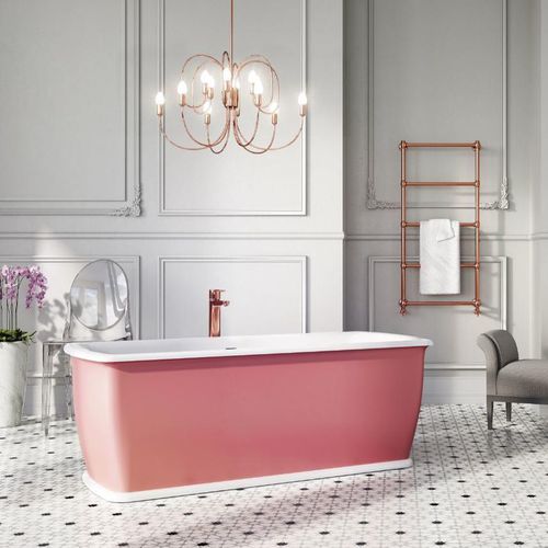 Отдельностоящая ванна - EPOQUE - BALTECO AS - для жилых зданий / из Solid Surface / современная