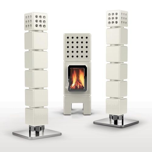 Радиатор на горячей воде - THERMOSTACK TOWER - LA CASTELLAMONTE Stufe di Ceramica - 800 w / 1800 w / современный