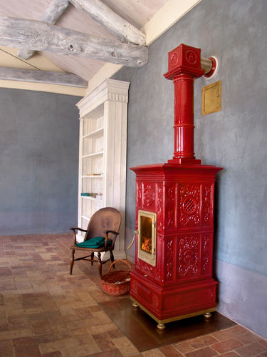 Печь-камин на дровах - Vienna - LA CASTELLAMONTE Stufe di Ceramica - 12 кВ / 11 kW / 13 kW