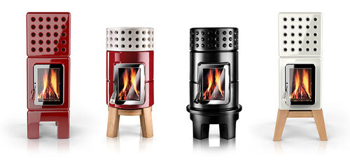 Печь-камин на дровах - STACK STOVES COLLECTION - LA CASTELLAMONTE Stufe di Ceramica - 0-5 кВ / 9 кВ / 7,5 кВ