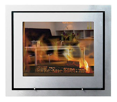 Двусторонняя топка для камина - H570 T R - LOTUS Heating Systems A/S - дровяная