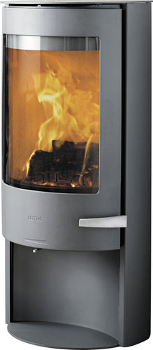 Печь-камин на дровах - SOLA - LOTUS Heating Systems A/S - современная / из металла / из стеатита
