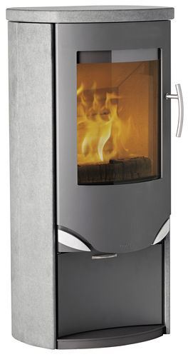 Печь-камин на дровах - PRIO 5  - LOTUS Heating Systems A/S - современная / из металла