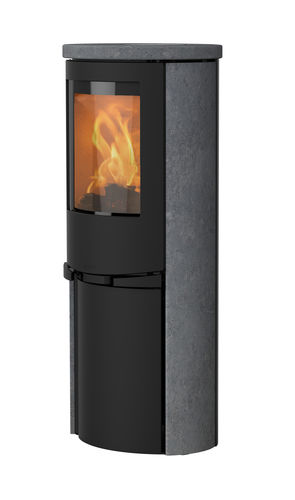 Печь-камин на дровах - 9230 - LOTUS Heating Systems A/S - современная / из металла