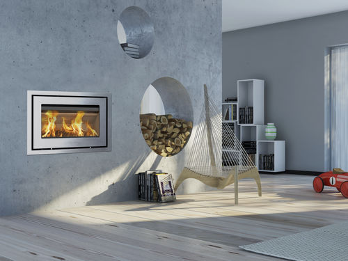 Дровяная топка для камина - H370 PETITE R - LOTUS Heating Systems A/S