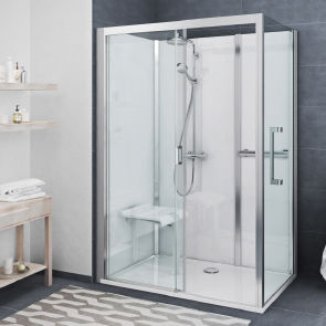 Душевая кабина в итальянском стиле - VINATA®  - Roth Werke GmbH Energie- und Sanitärsysteme - из стекла / из алюминия / с раздвижными дверями