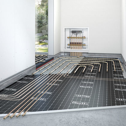 Теплый пол на горячей воде - FLOORFIX  - Roth Werke GmbH Energie- und Sanitärsysteme - для домашнего использования / коммерческий / со звукоизоляцией