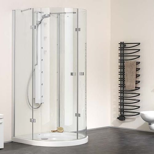 Фиксированная перегородка для душа - LAGUNA® MAXI WAVE - Roth Werke GmbH Energie- und Sanitärsysteme - створчатая / складная / изогнутая