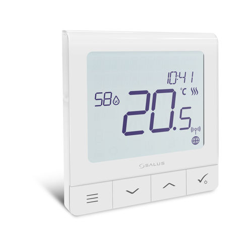Цифровой термостат - SQ610 - Salus Controls GmbH - программируемый / для системы отопления / настенный