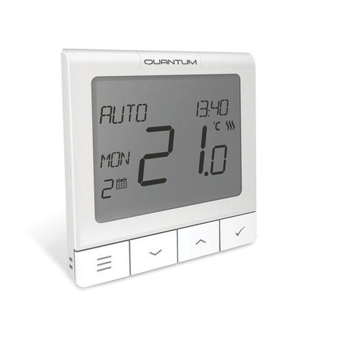 Электронный термостат - WQ610  - Salus Controls GmbH - программируемый / для системы отопления / белый