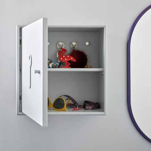 Настенный шкаф для хранения - UNLOCK - Montana Furniture - современный / из лакированной МДФ / цвет по индивидуальному заказу