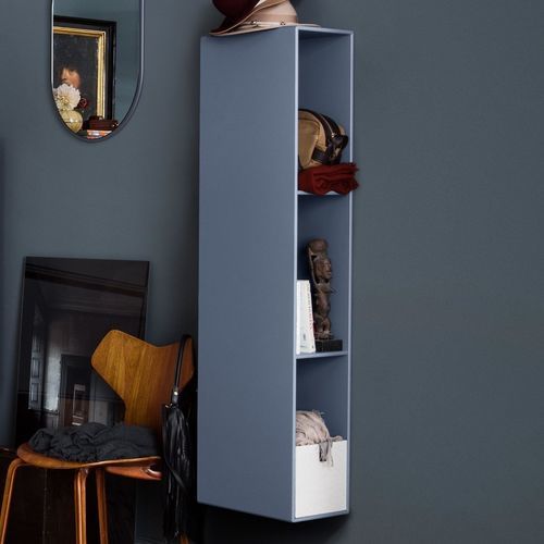 Настенный стеллаж - VI25R - Montana Furniture - современный / из лакированной МДФ / экоэтикетка FSC