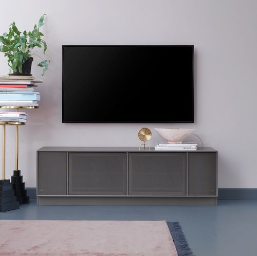 Современная тумба под телевизор - SI15 - Montana Furniture - низкая тумба под телевизор / с выдвижными ящиками / hi-fi