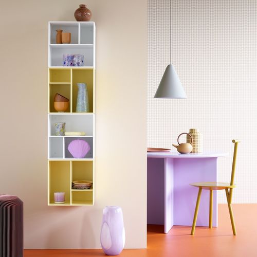 Настенный стеллаж - Mini 1102 - Montana Furniture - модульный / современный / из лакированной МДФ