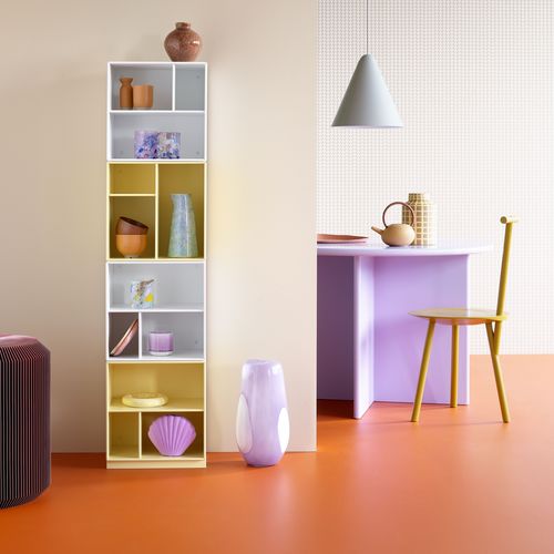 Белый плинтус - Mini MPLI - Montana Furniture - черный / серый / розовый