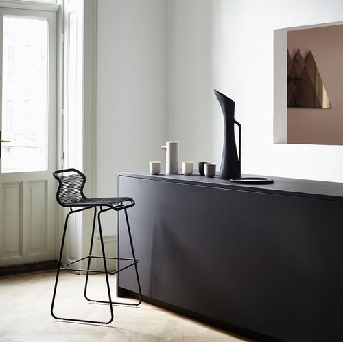Современный барный стул - Panton One  - Montana Furniture - для интерьера / из полиуретана / с основанием из нержавеющей стали