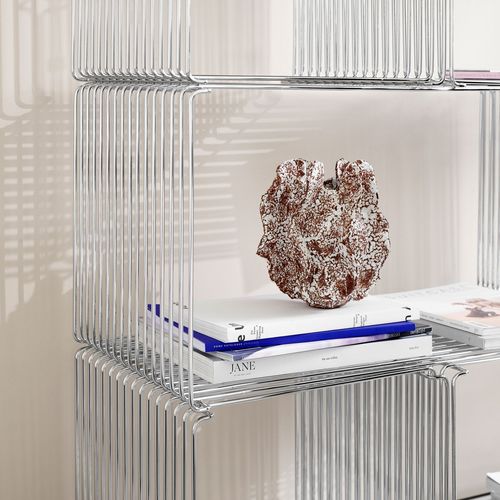 Настенный стеллаж - Panton Wire - Montana Furniture - современный / из лакированной стали / из хрома