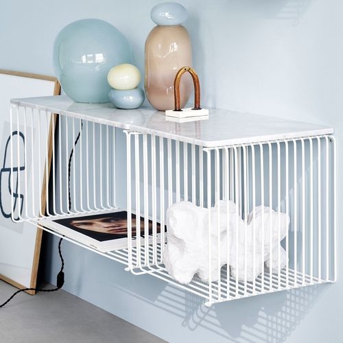 Настенный стеллаж - Panton Wire - Montana Furniture - современный / из хрома / из металлической проволоки