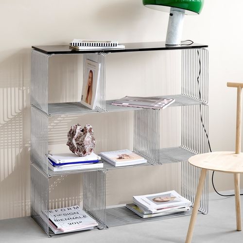 Настенный стеллаж - Panton Wire - Montana Furniture - модульный / современный / из лакированной стали