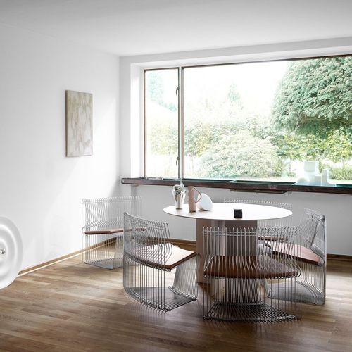 Подушка для стула - Pantonova Convex - Montana Furniture - в форме D / с рисунком / для бытового использования