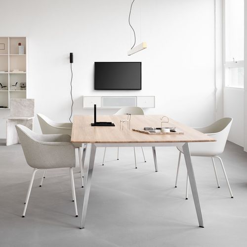 Современный обеденный стол - JW2010 - Montana Furniture - из дуба / из фанерованной древесины / из дугласовой пихты