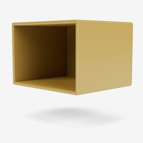 Современный ночной столик - 7161 - Montana Furniture - из лакированной МДФ / с основанием из лакированной МДФ / прямоугольный