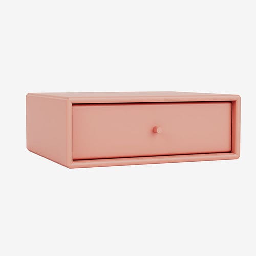 Современный ночной столик - 8162 - Montana Furniture - из лакированной МДФ / с основанием из лакированной МДФ / прямоугольный