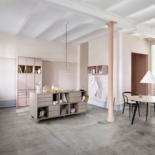 Напольный шкаф для хранения - 4120 - Montana Furniture - настенный / на колесиках / современный