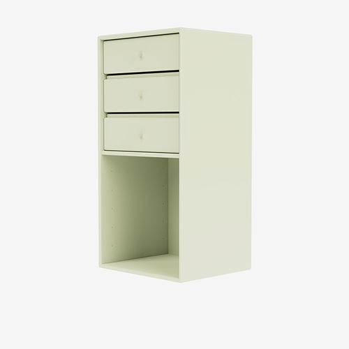 Напольный шкаф для хранения - 1462 - Montana Furniture - настенный / на колесиках / из лакированной МДФ
