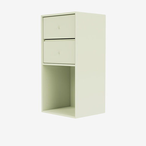 Напольный шкаф для хранения - 1463 - Montana Furniture - настенный / на колесиках / из лакированной МДФ