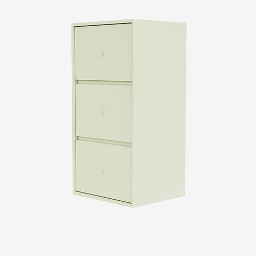 Напольный шкаф для хранения - 1663 - Montana Furniture - настенный / на колесиках / современный