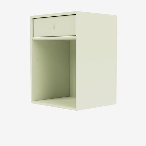 Современный ночной столик - 4262 - Montana Furniture - из лакированной МДФ / с основанием из лакированной МДФ / прямоугольный