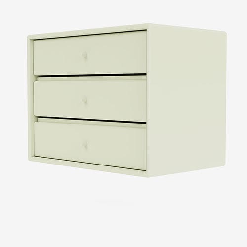 Напольный шкаф для хранения - 6241 - Montana Furniture - настенный / на колесиках / из лакированной МДФ