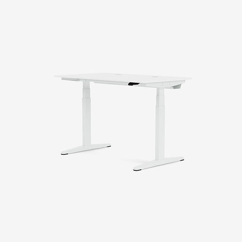 Напольный рабочий стол - HLO3H120 - Montana Furniture - современный / из ламинированного МДФ / прямой