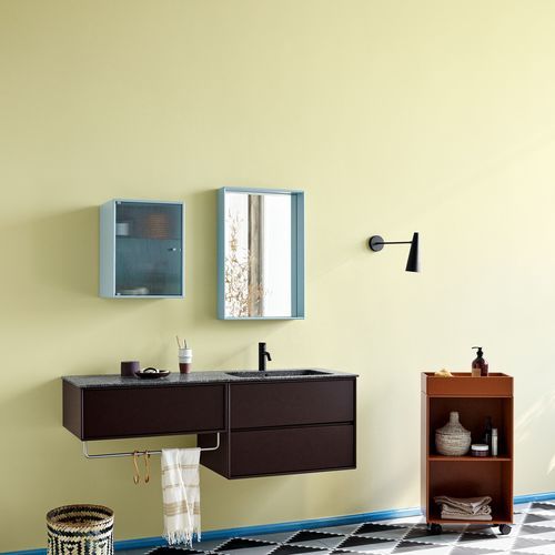 Настенное зеркало - SHELFIE  - Montana Furniture - современное / прямоугольное / из лакированной МДФ