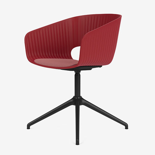 Современный стул для офиса - Marée 404 - Montana Furniture - для интерьера / из ткани / с основанием из пластика