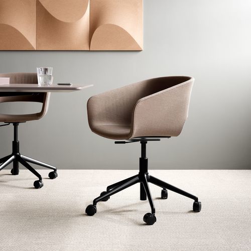 Современный стул для офиса - Marée 405 - Montana Furniture - для интерьера / из ткани / с основанием из пластика
