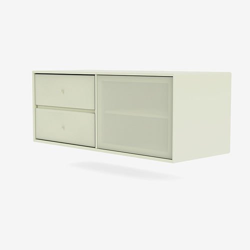 Современная тумба под телевизор - SL11 - Montana Furniture - низкая тумба под телевизор / с выдвижными ящиками / с полками