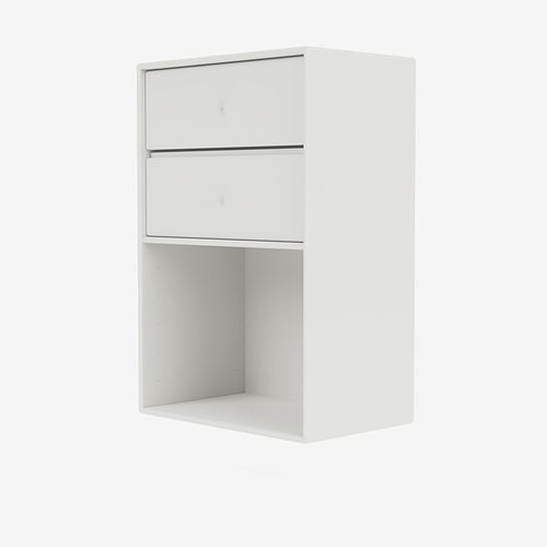 Модульный стеллаж - 1243 - Montana Furniture - современный / из лакированной МДФ / со встроенным ящиком