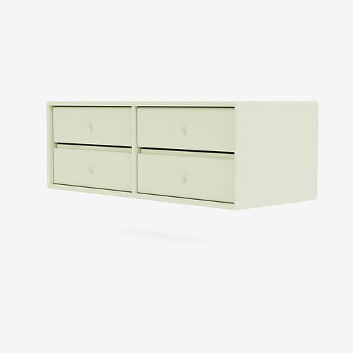 Напольный шкаф для хранения - 7123 - Montana Furniture - настенный / на колесиках