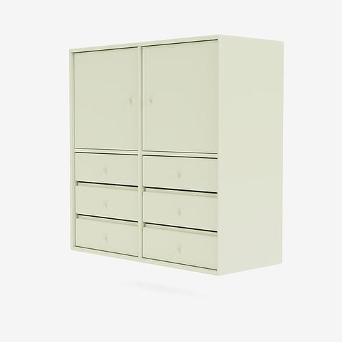Настенный комод - 1221 - Montana Furniture - современный / из лакированной МДФ / со встроенным ящиком