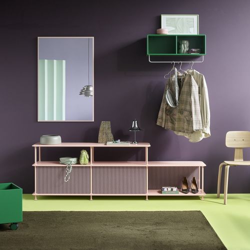 Стеллаж ширма - Free 111220 - Montana Furniture - современный / из лакированной МДФ / из лакированного металла