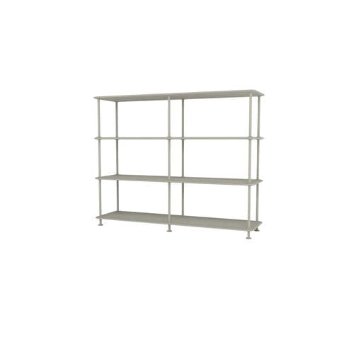 Стеллаж ширма - Free 330000 - Montana Furniture - минималистский / из лакированной МДФ / из лакированного металла