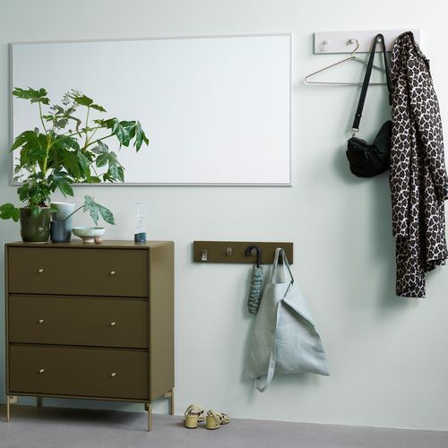 Настенная вешалка для верхней одежды - K812 - Montana Furniture - современная / из лакированного алюминия / из лакированной МДФ