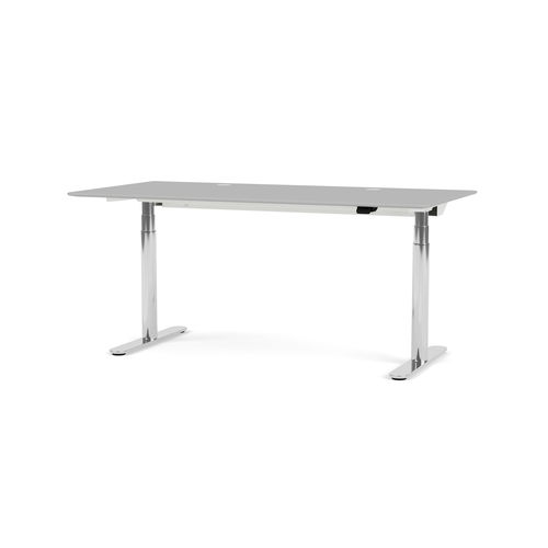 Напольный рабочий стол - HILOW2160C - Montana Furniture - современный / из ламината / прямой