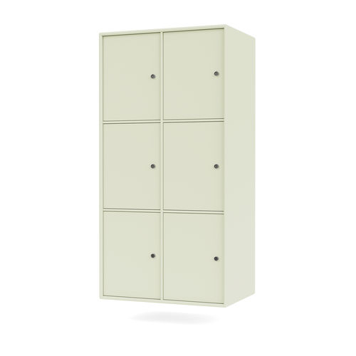 Шкафчик для раздевалки из ламината - L1224 - Montana Furniture - с ключом / для спортивного учреждения / для школ