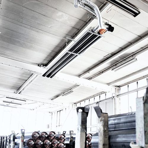 Настенный инфракрасный обогреватель для террасы - CALOR - Schwank GmbH - потолочный / газовый / для профессионального использования